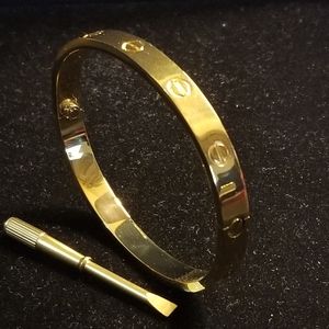 Beautiful 14k Gold Filled & Stainless Steel- Size 18 6mm